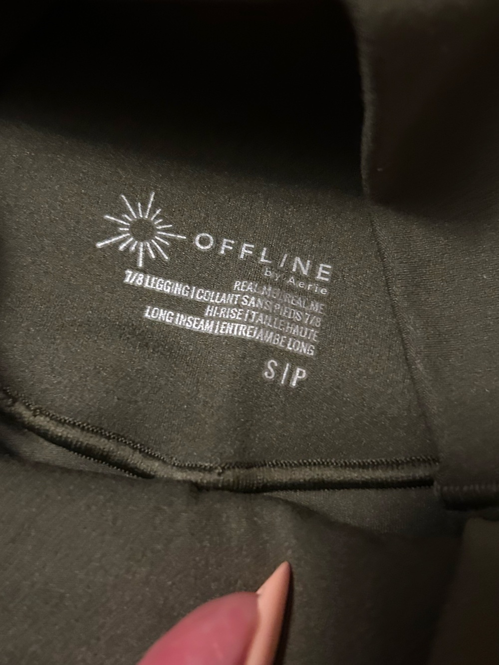 Offline by Aerie Real Me High Waisted Crossover Leggings - Picture 6 of 9